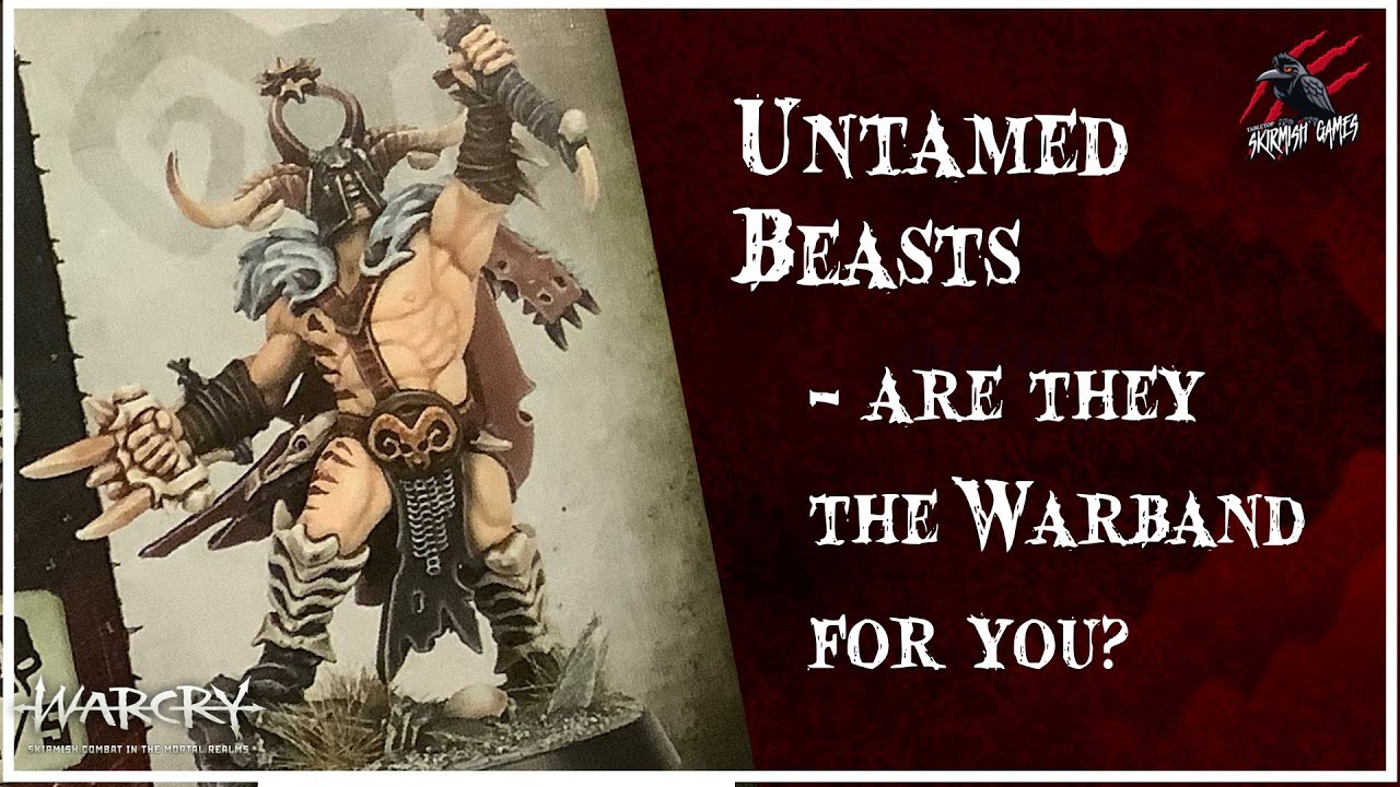 WARCRY UNTAMED BEASTS UNBOXING - Is This The Warband For You?