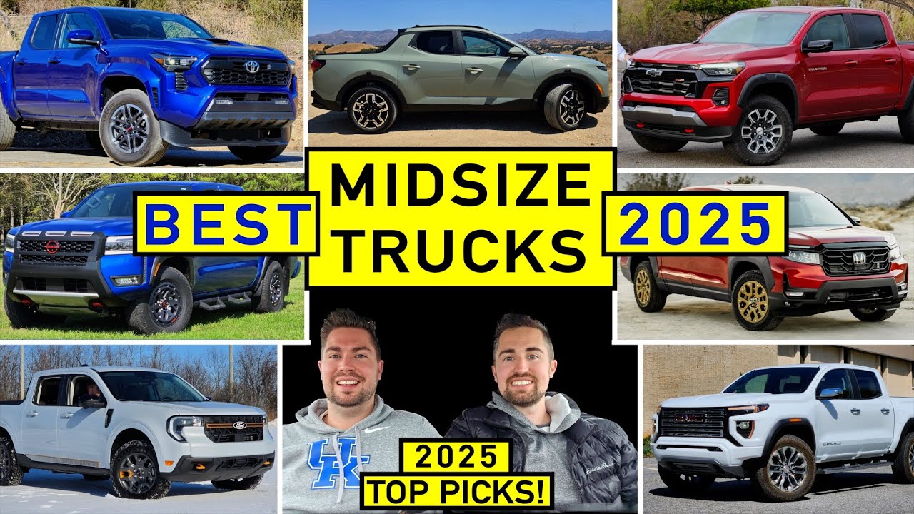 BEST Affordable Trucks to BUY Now! -- Our TOP Compact & Midsize Trucks After Reviewing ALL of Them!