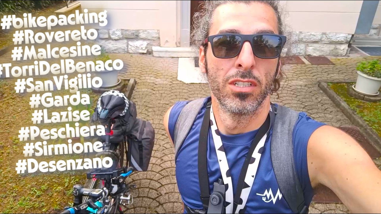 MyLongTrip2025 #12-13: Rovereto - Desenzano #bikepacking #Lazise #Garda #Peschiera #Sirmione