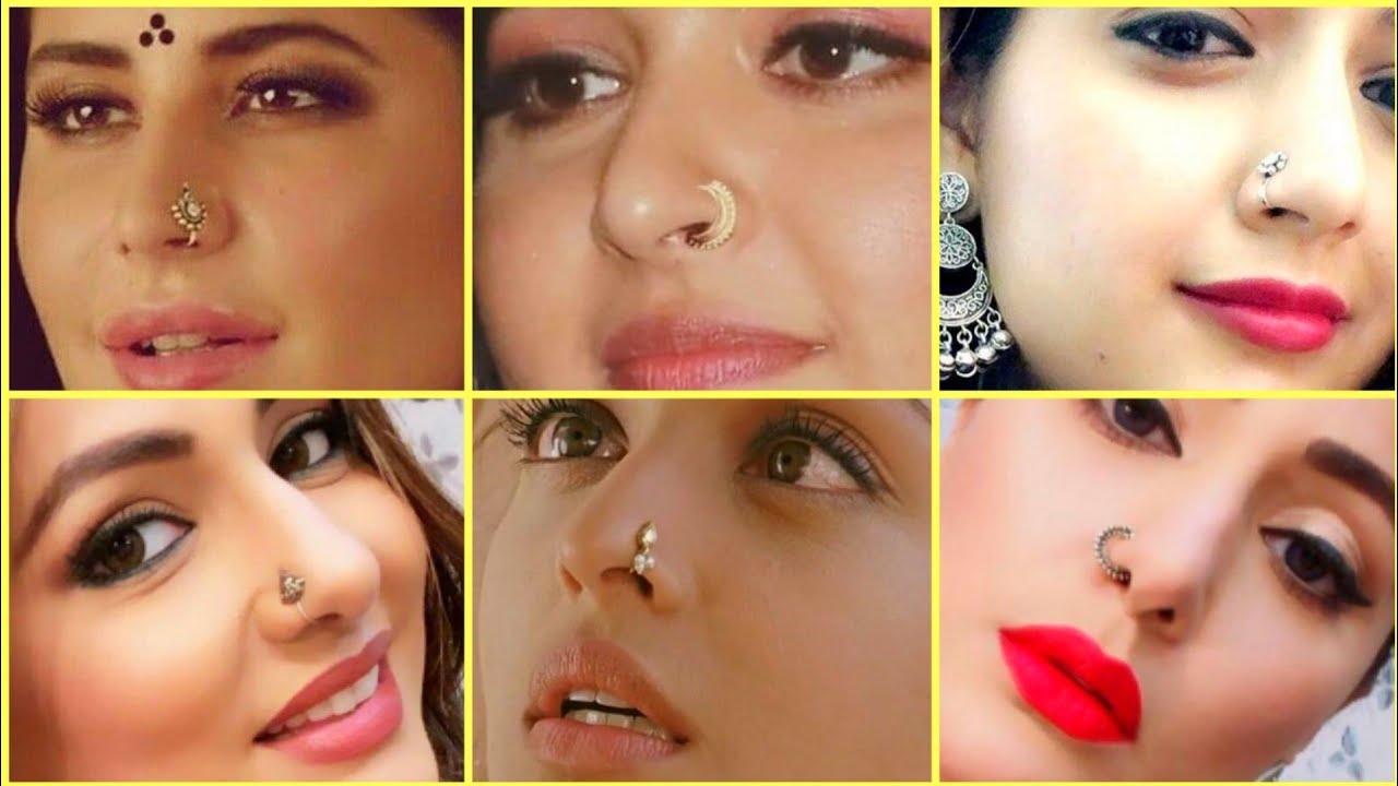 Beautiful Nose Pin Designs 2019-2020 ||Gold Nose Pin Designs/Nose Ring Designs For Girls