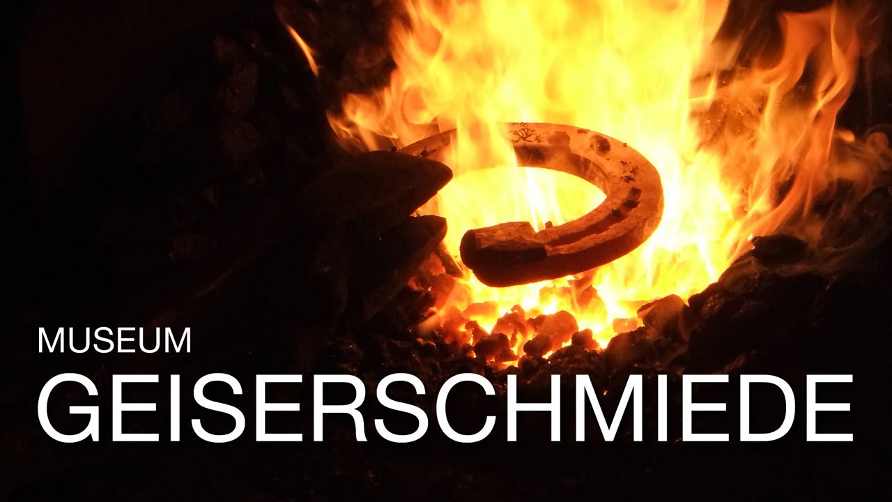 Geiserschmiede Bühlertal - Eine Hammerschmiede in Aktion - ein Museum in einer historischen Schmiede
