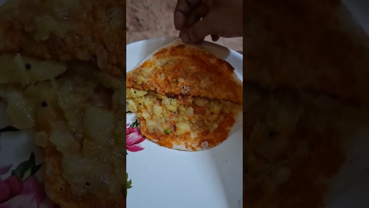 Masala Dosa with chutney #dosa #masaladosarecipe #food #trendingvideo #chutney #RBT