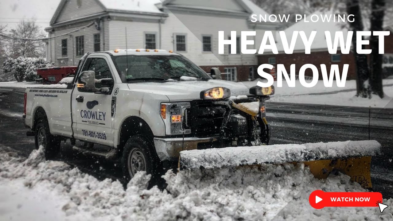 Full Day of SNOW PLOWING | Last Storm of the Season?