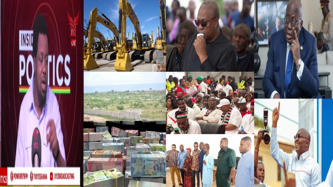 Now you're stɛaling lands, sharing seized excavators and... NDC