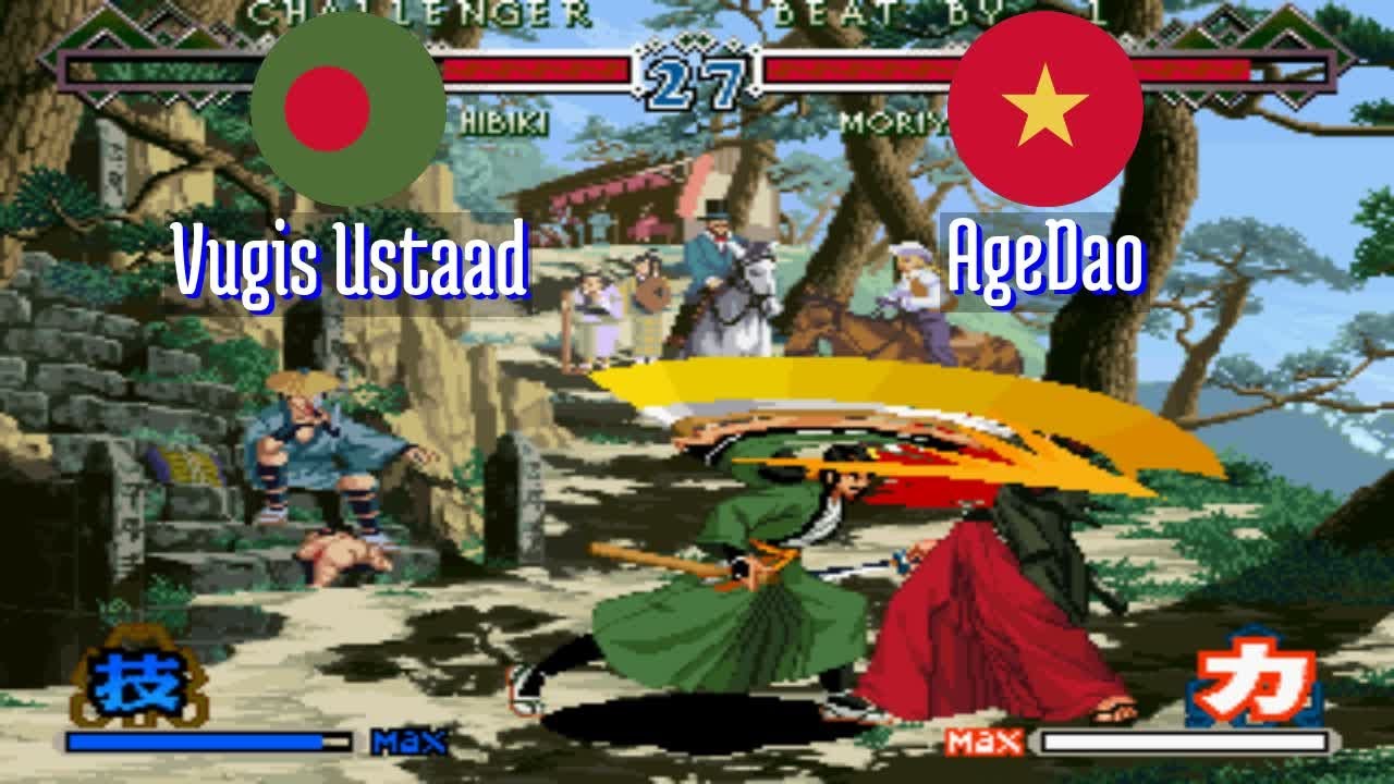 FT5 @lastbld2: Vugis Ustaad (BD) vs AgeDao (VN) [The Last Blade 2 lastbld Fightcade] Jan 1