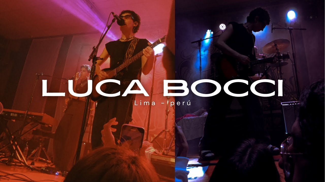 LUCA BOCCI En Concierto (Lima - Perú) - Vlog concierto✌ Eli Vlogs ✨ 18 - 10 - 2023 #concert #vlog
