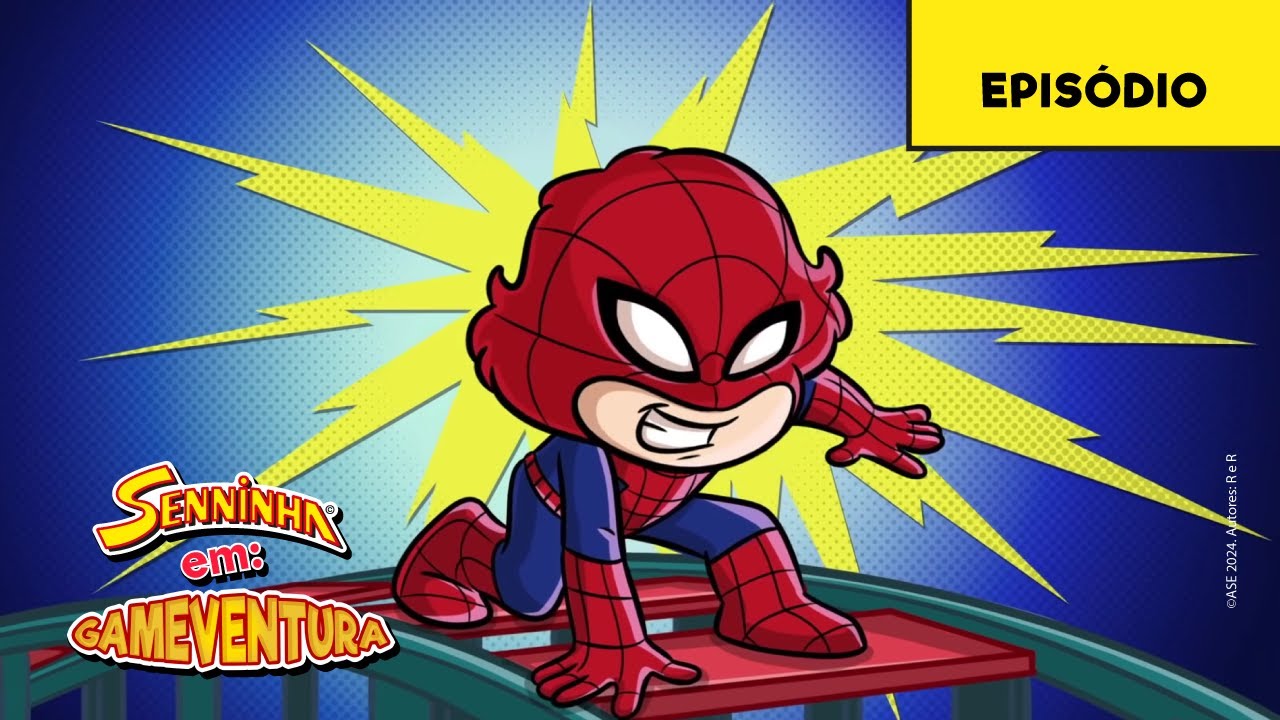 Gameventura | O Pilotinho-Aranha | Desenho animado e game interativo