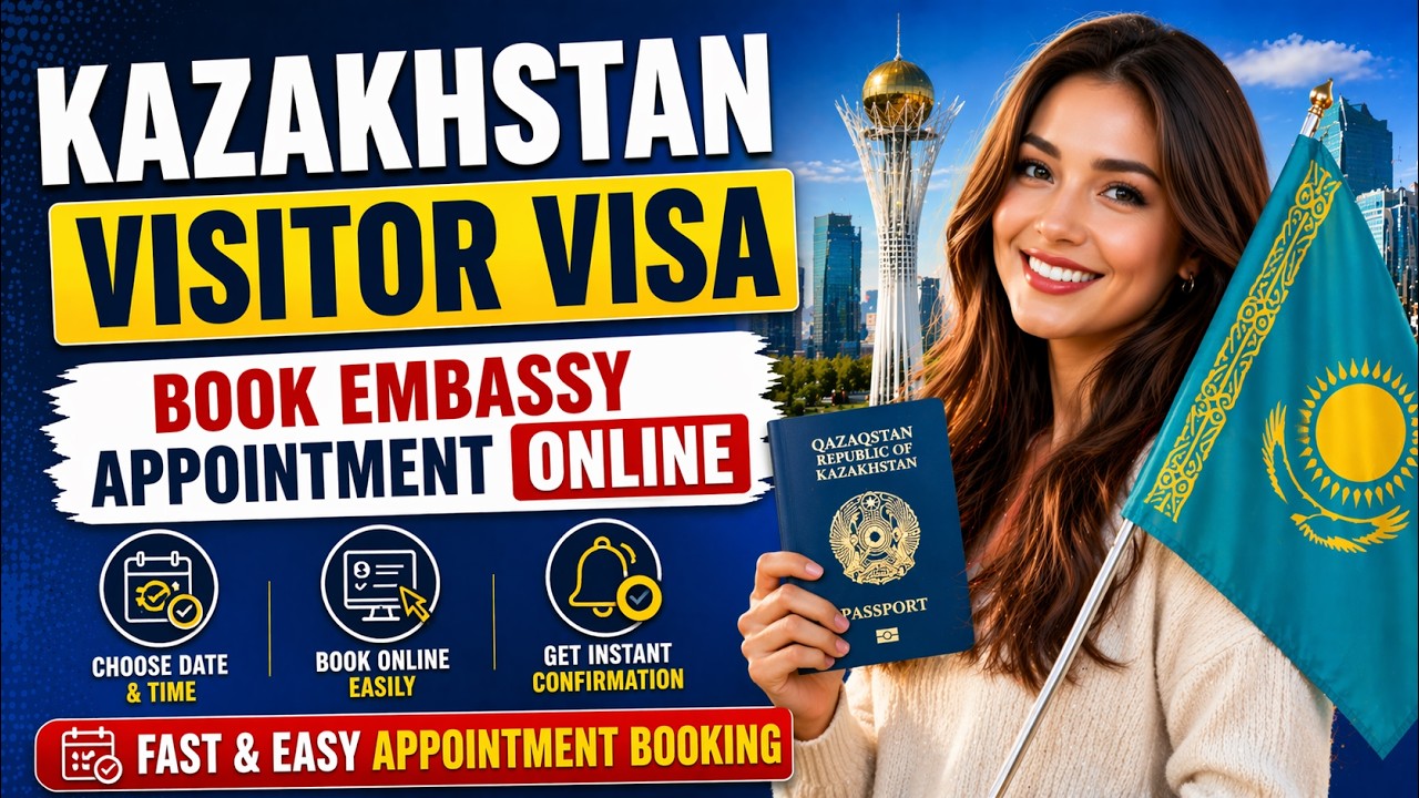 Туристическая виза в Казахстан | Запись на прием в посольство онлайн