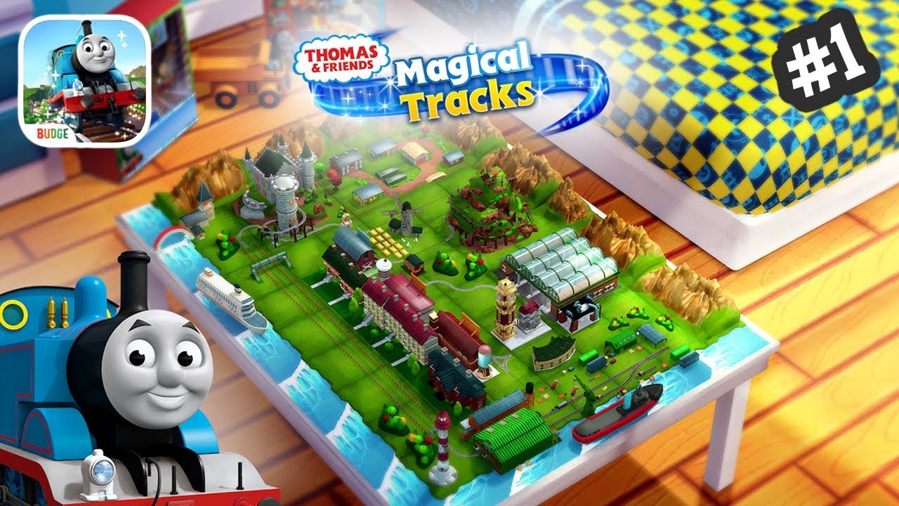 Thomas & Friends: Magic Tracks #1 First Gameplay ★ iOS / Android app (By Budge)