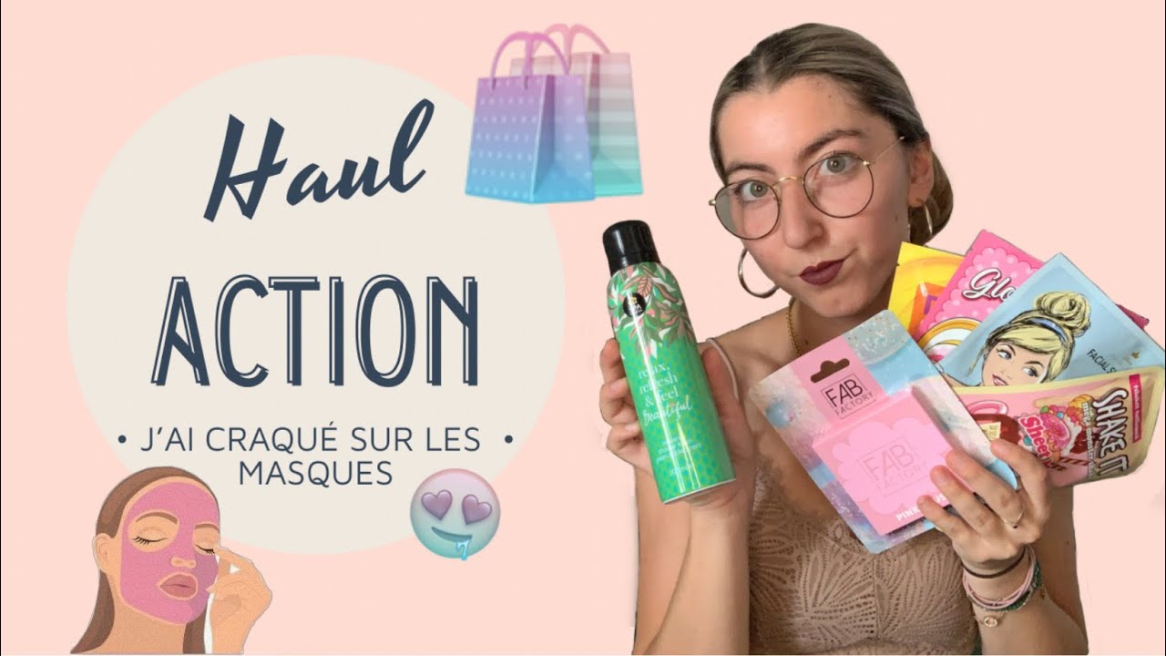 HAUL Action ! J’ai craqué sur les masques 🤩