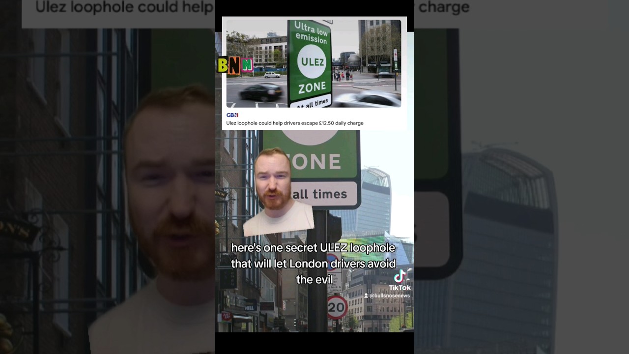 How To Avoid Evil &pound;12.50 ULEZ Charge #shorts #london #politics #uk