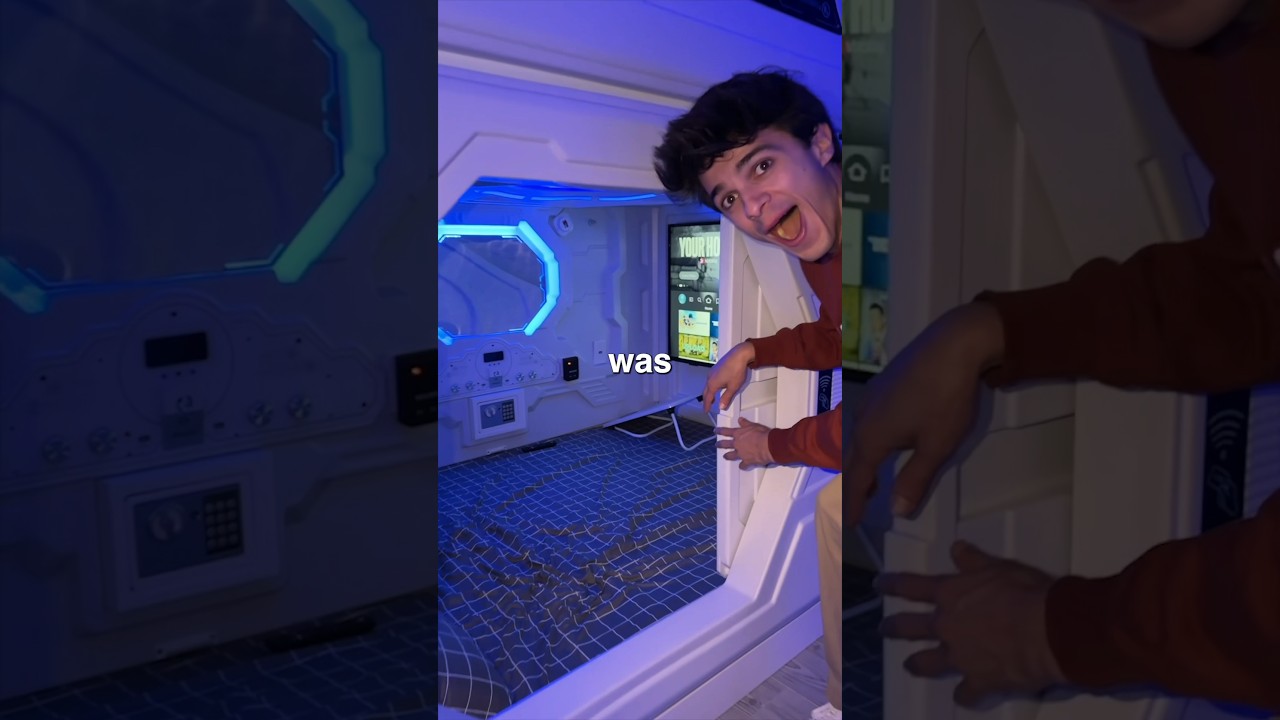 I STAYED IN A $1 HOTEL 😱