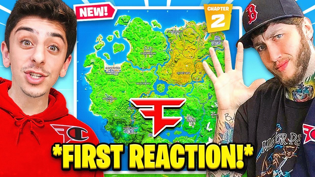 FaZe Clan REACTS to Fortnite for the FIRST TIME