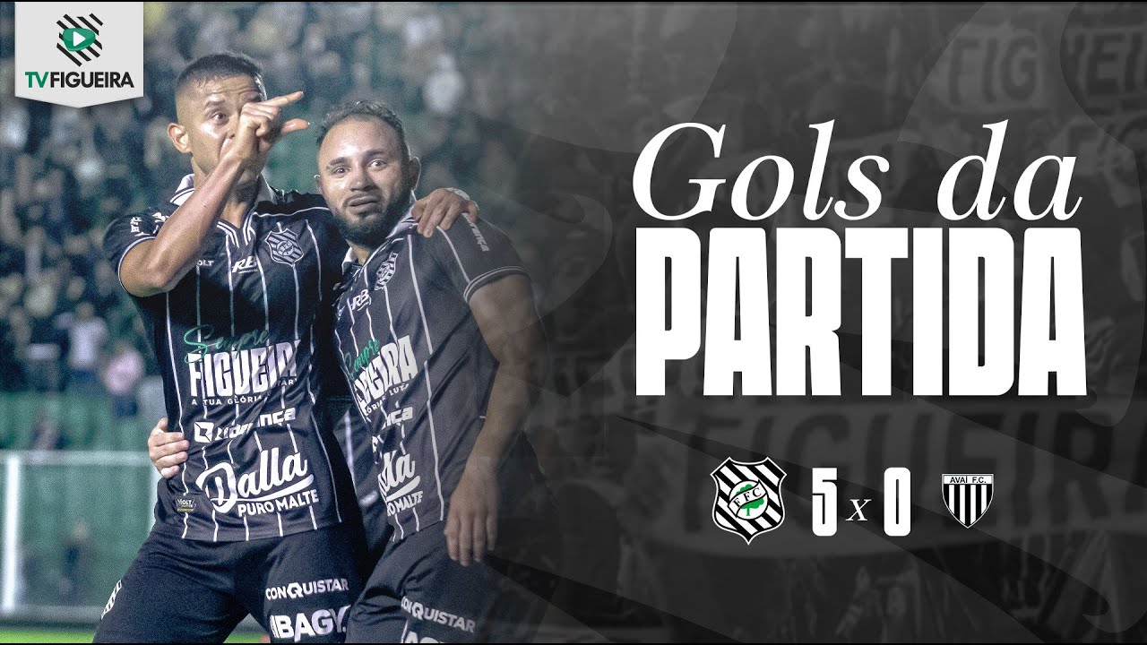 GOLS DA PARTIDA | FIGUEIRENSE 5x0 Ava&iacute; | 09.09.2025