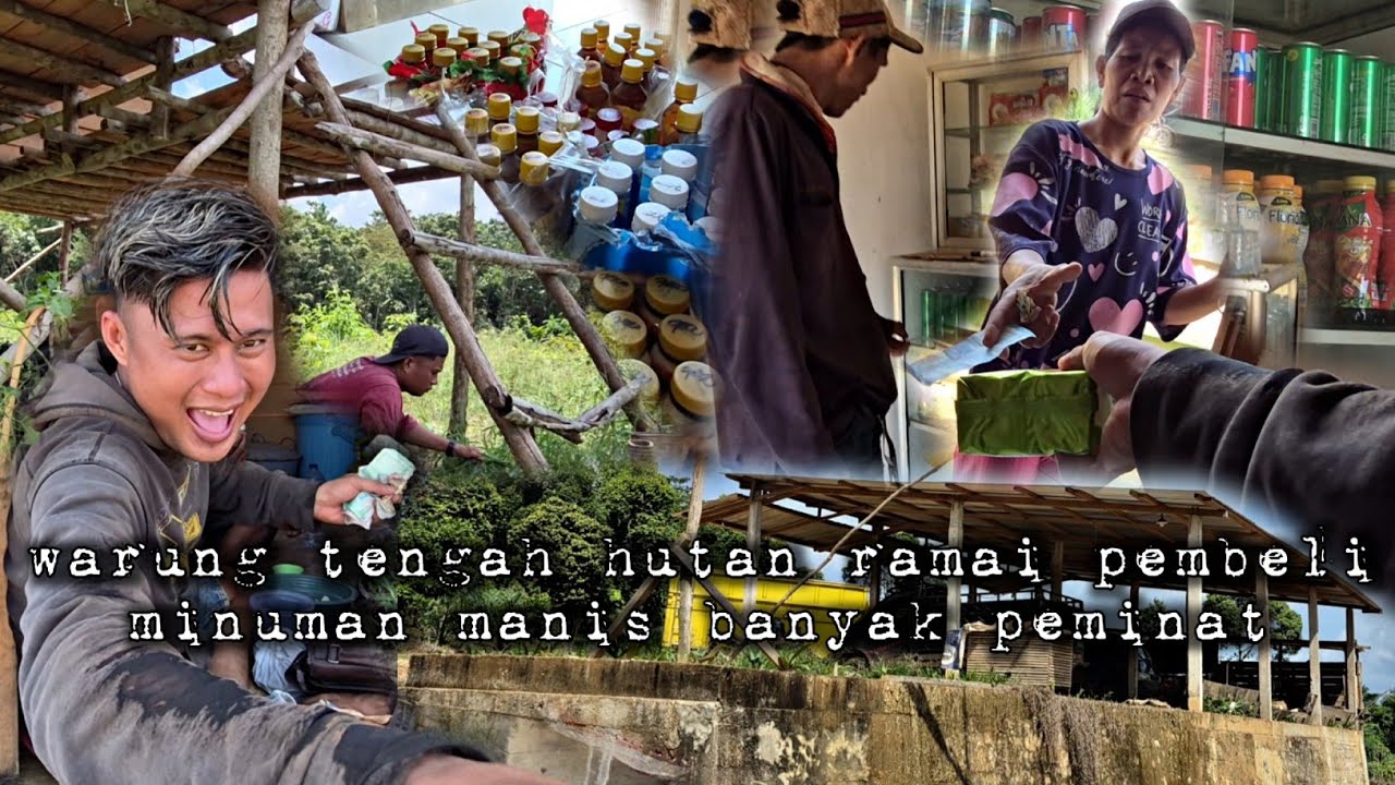 Pembeli semakin ramai meraup keuntungan besar dari warung tengah hutan hidup di hutan
