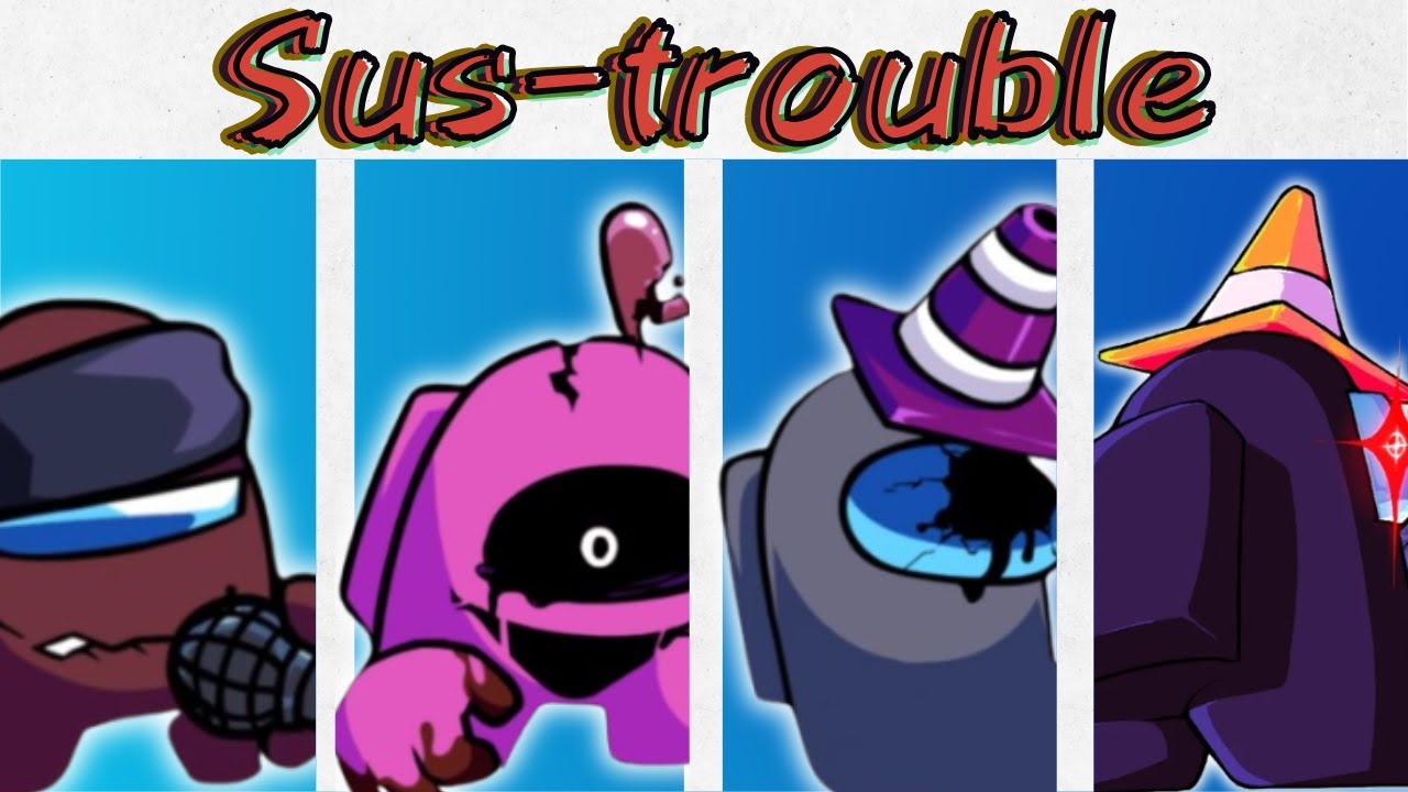FNF - Suspicious Trouble Mod Showcase (Full combo) #fnf #fnfmods