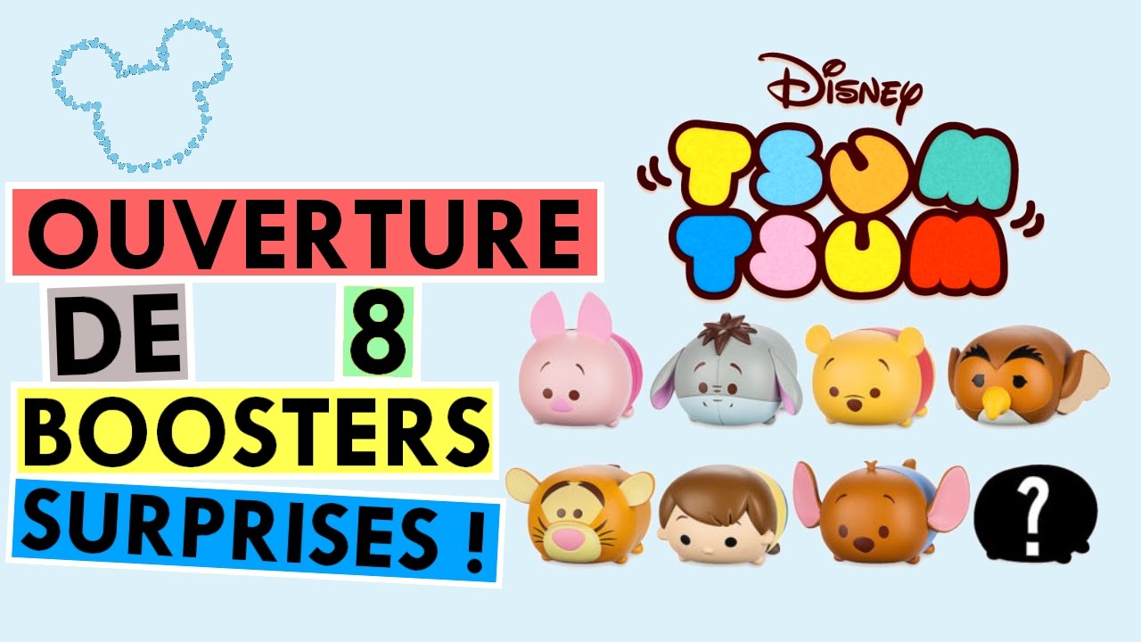 OUVERTURE - 8 Booster Vinyles Winnie & Friends !