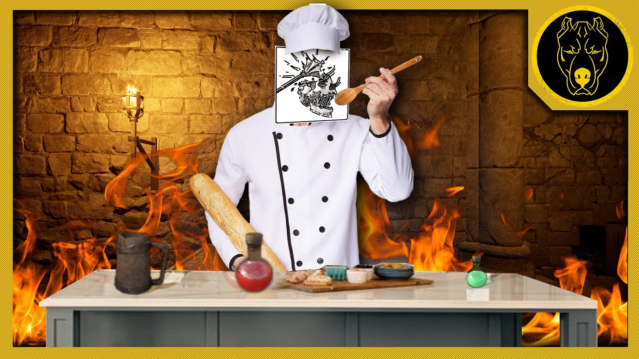 SDF Tries to Put Out a Grease Fire in His Kitchen