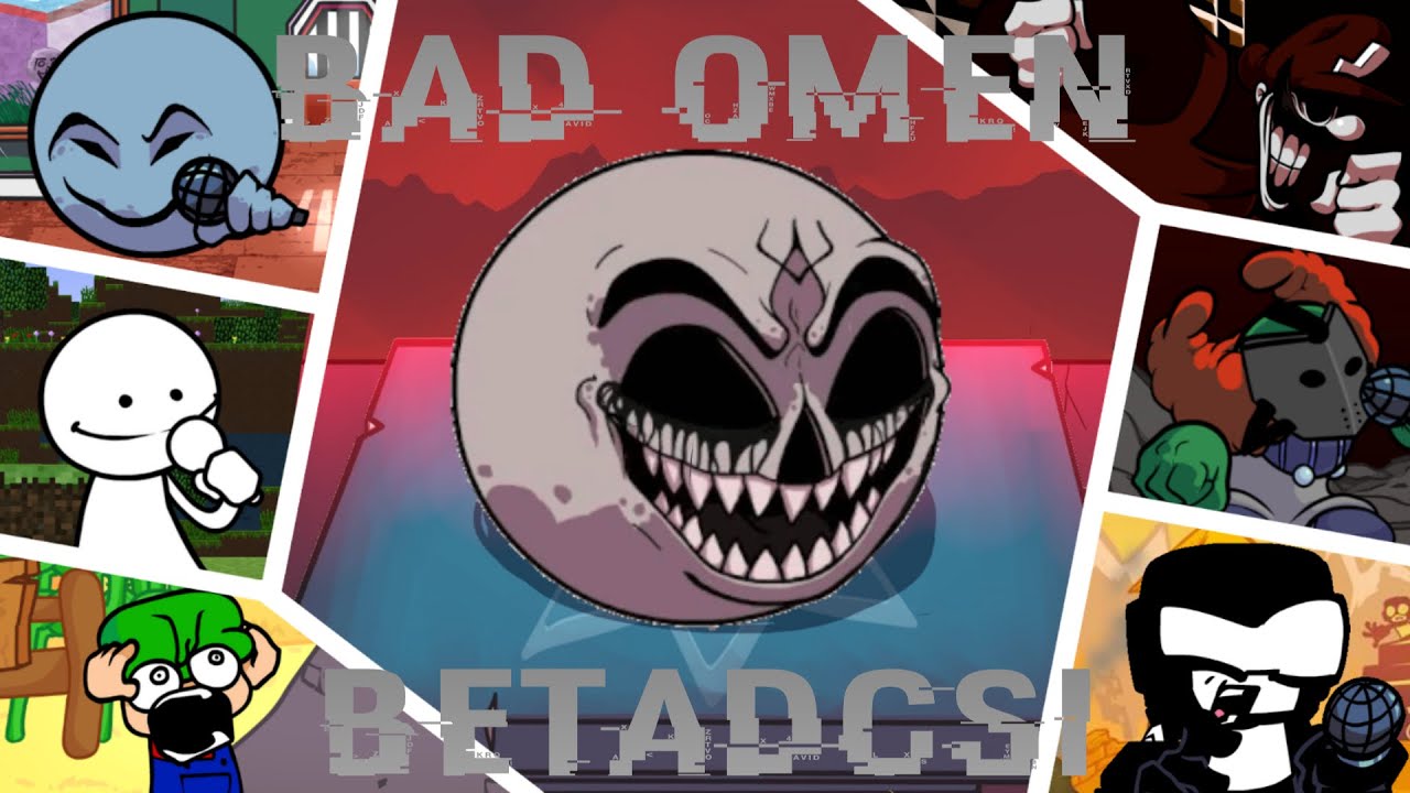 FNF Bad Omen but every turn a different character sings it