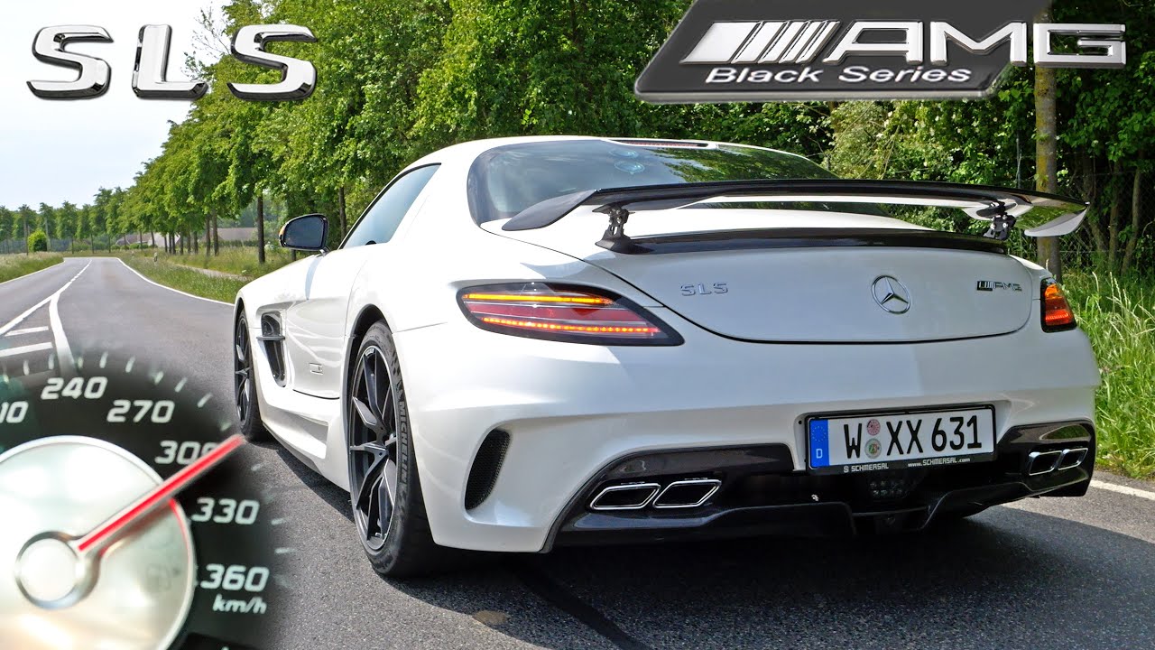 Mercedes SLS AMG Black Series | 100-200 200-300 SOUND & POV