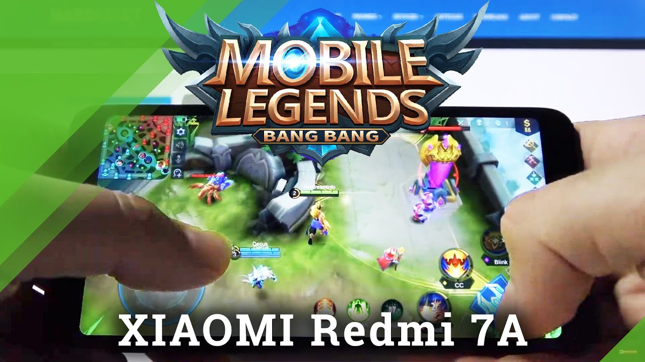 XIAOMI Redmi 7A Mobile Legends Gameplay