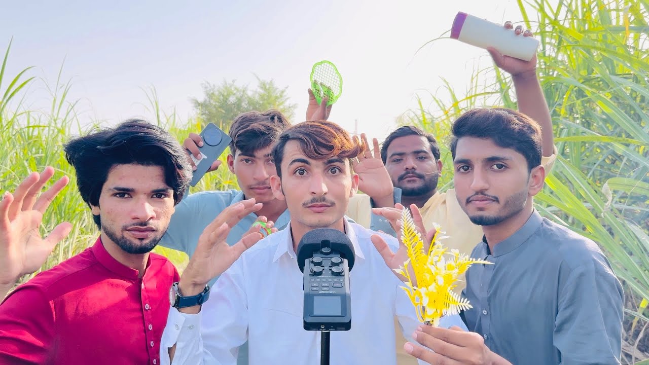 ASMR With My village Friends 🌾