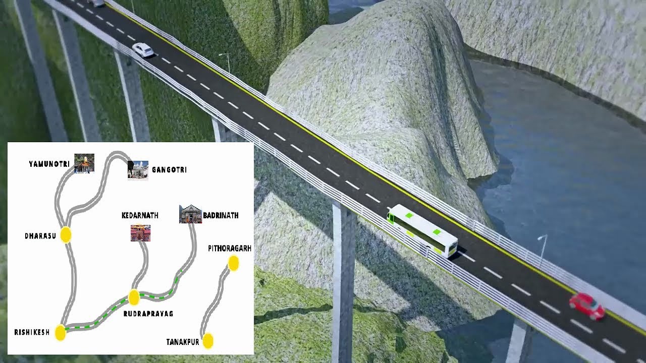 Char Dham Highway Project: All Weather Road Project for Pilgrimage in Uttarakhand