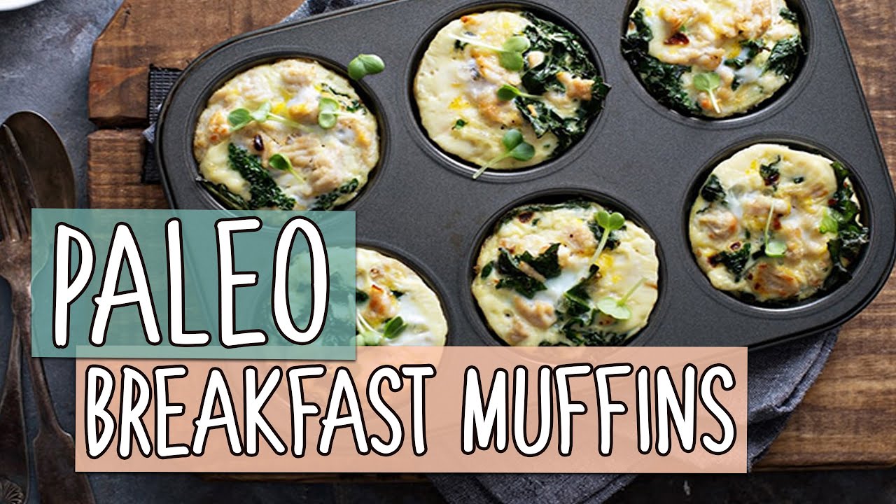Paleo Breakfast Muffin Recipe - EASY MEAL PREP