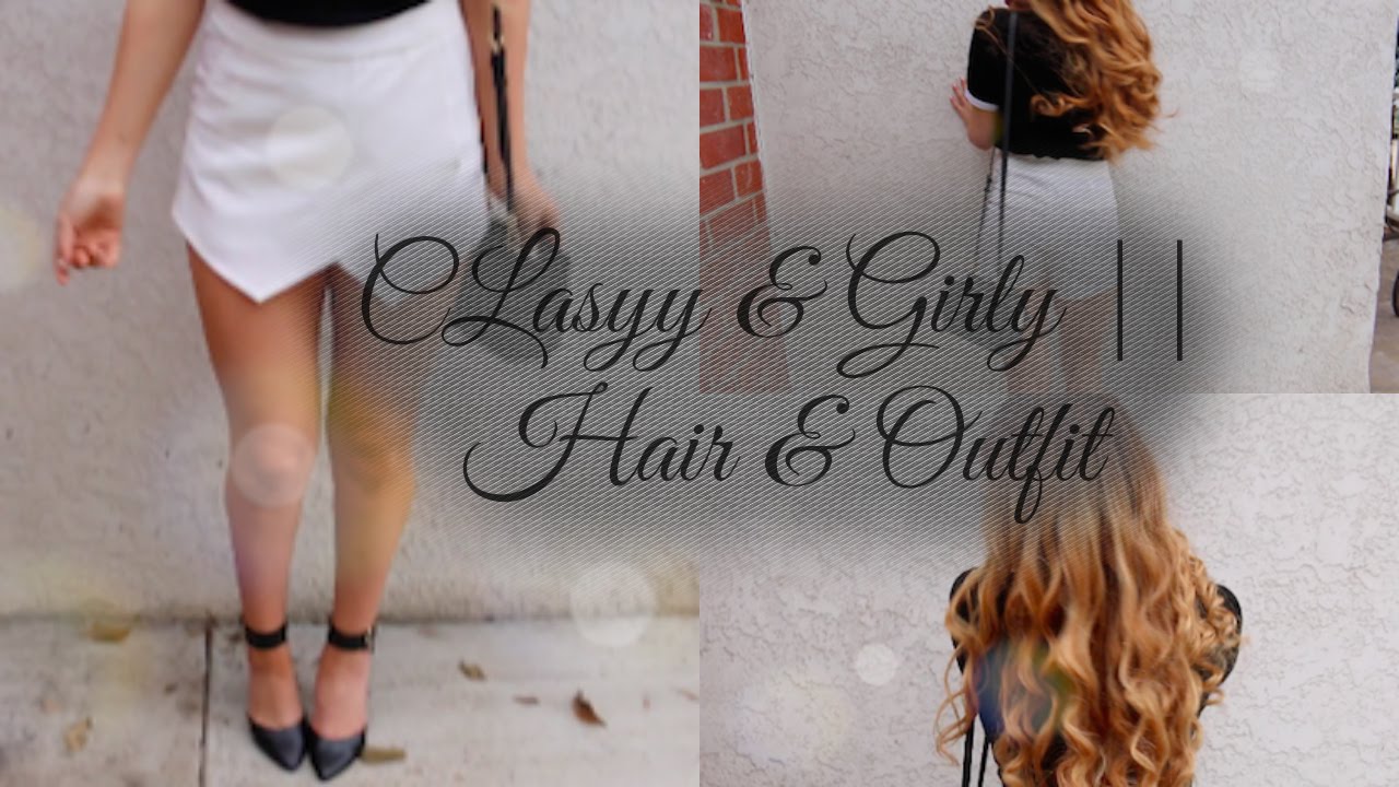 Classy + casual // Hair & Outfit
