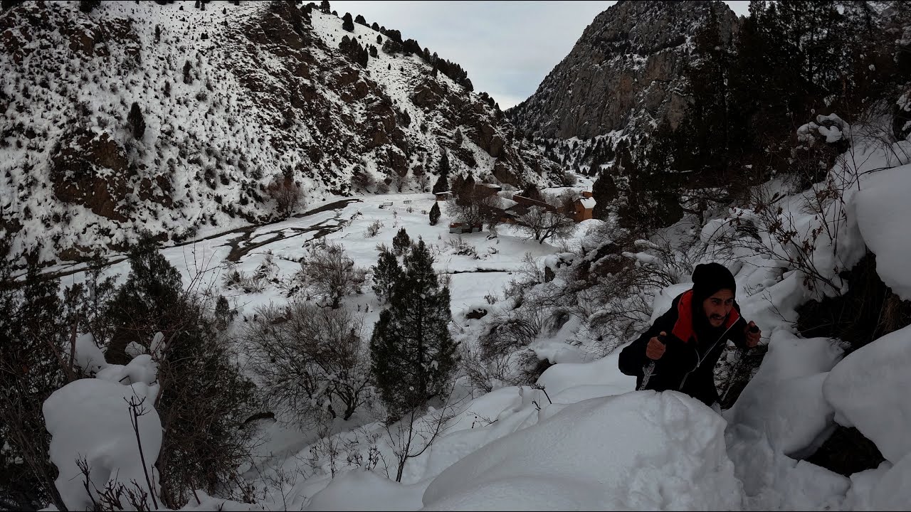 Kış Kampı ve Doğada Yürüyüş | Osh, Kırgızistan 🇰🇬