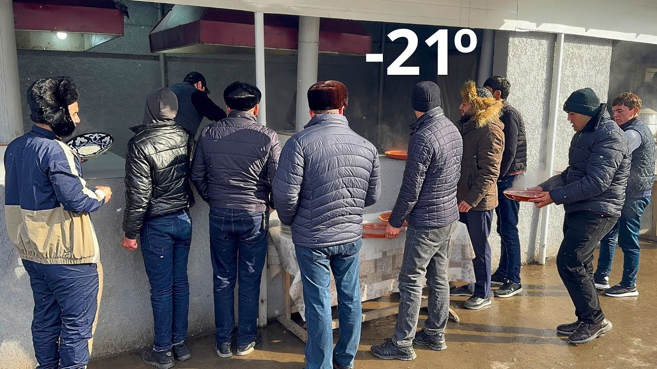 -21 Аномальный ХОЛОД | Как Узбеки Едят в 6 Утра? Популярные блюда в Самарканде