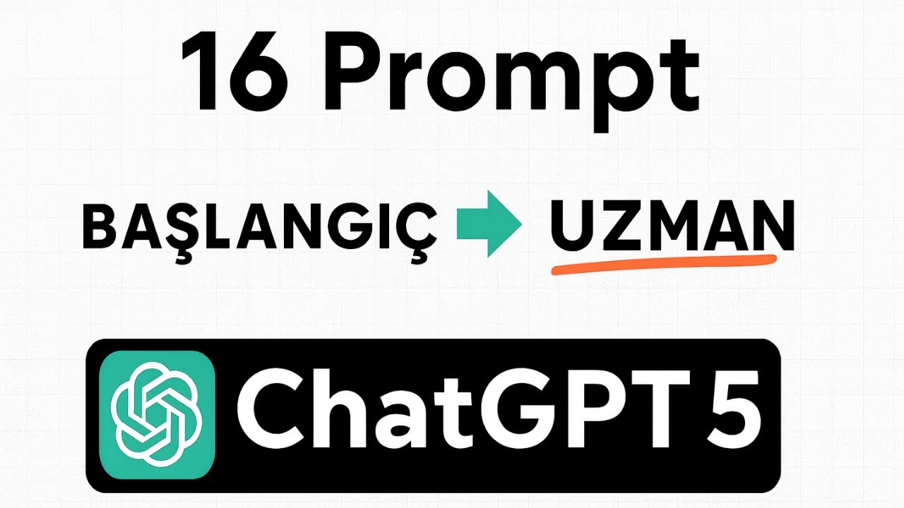 ChatGPT Ustalık Rehberi (20 Dakikada Tüm Yapay Zeka Özellikleri)