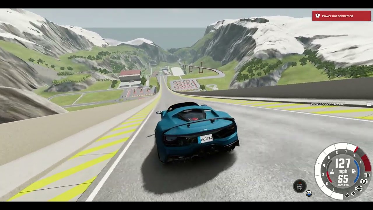 Destroying every type of Scientilla on a hill in BeamNG drive #automobile #beamngdrive