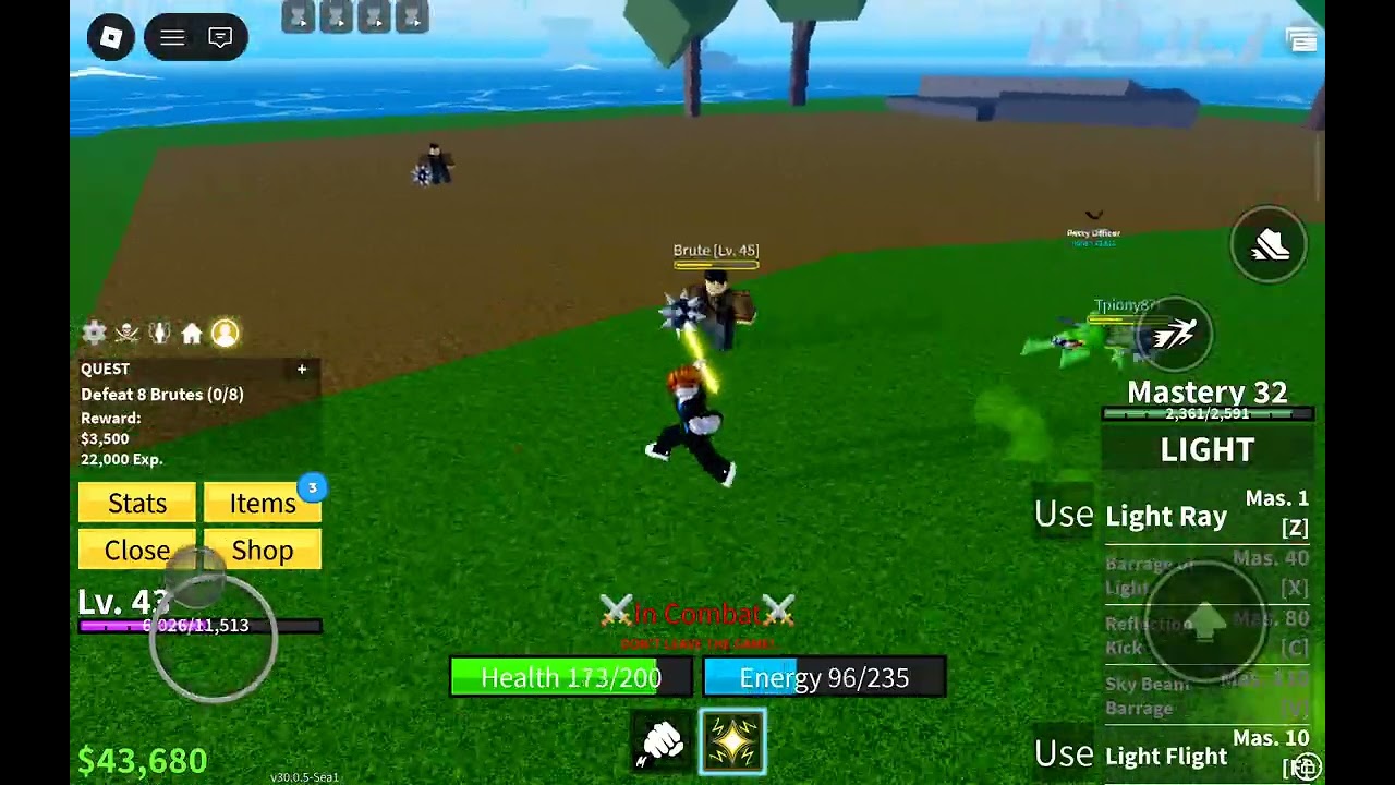 Noob to max without robux blox fruits part 2