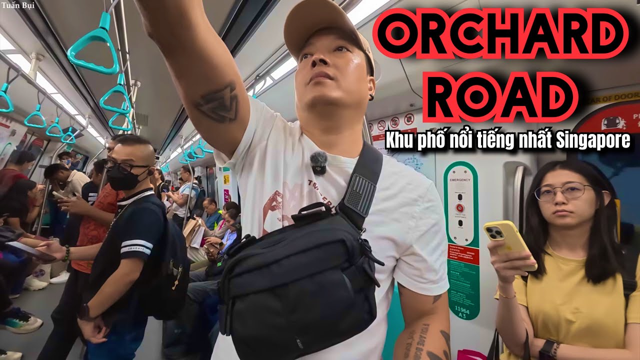 🇸🇬 Orchard Road - Singapore nổi tiếng sầm uất và là nơi giới nhà giàu khắp nơi hội tụ mua sắm 