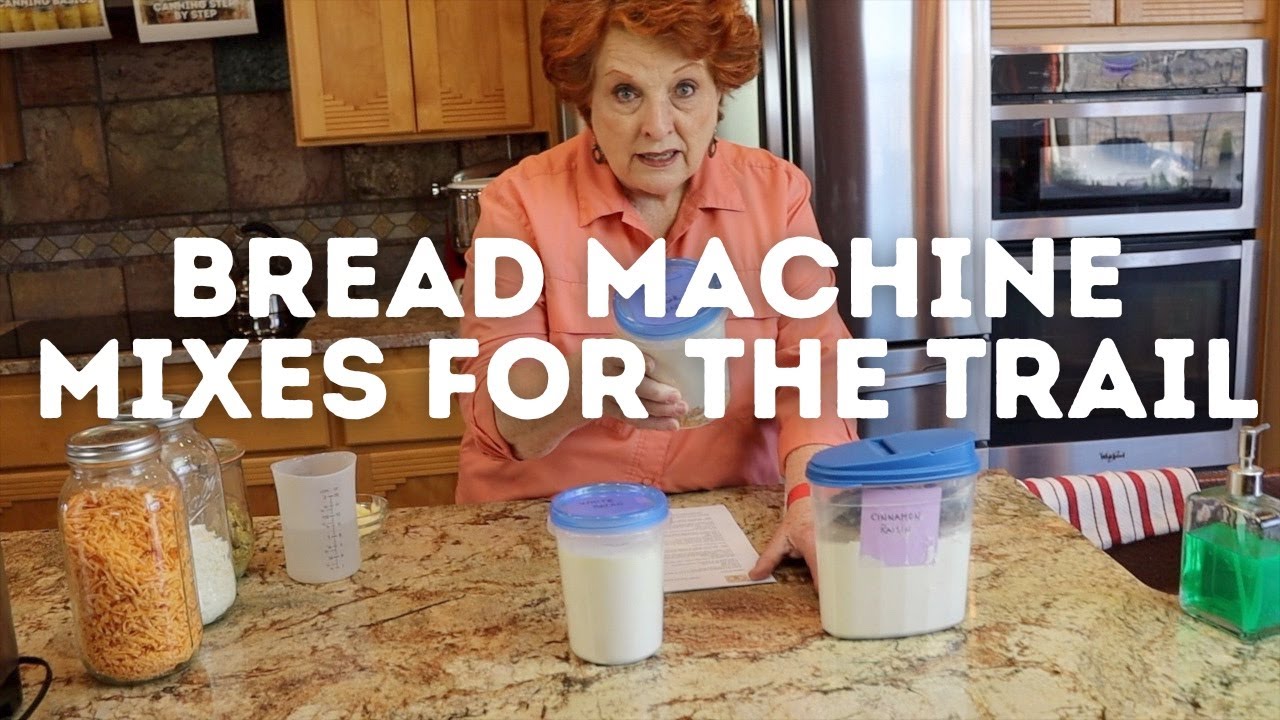 Bread Machine Mixes for the Trail
