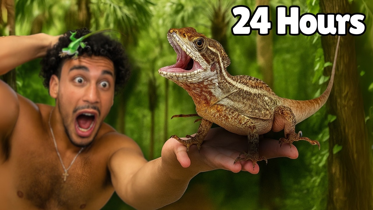 Catch 100 Reptiles In 24 Hours Challenge! (World Record)