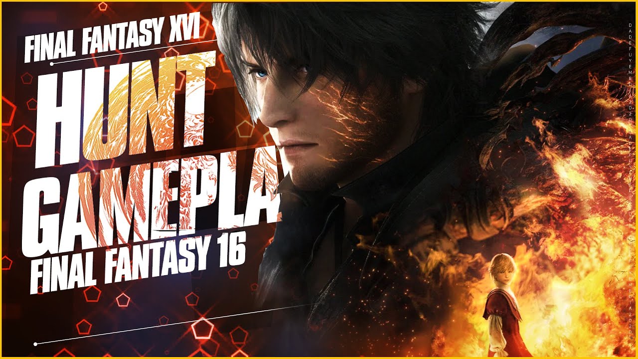FINAL FANTASY 16 HUNT BATTLES GAMEPLAY | FFXVI 15 minutes gameplay #finalfantasyxiv #finalfantasyxvi