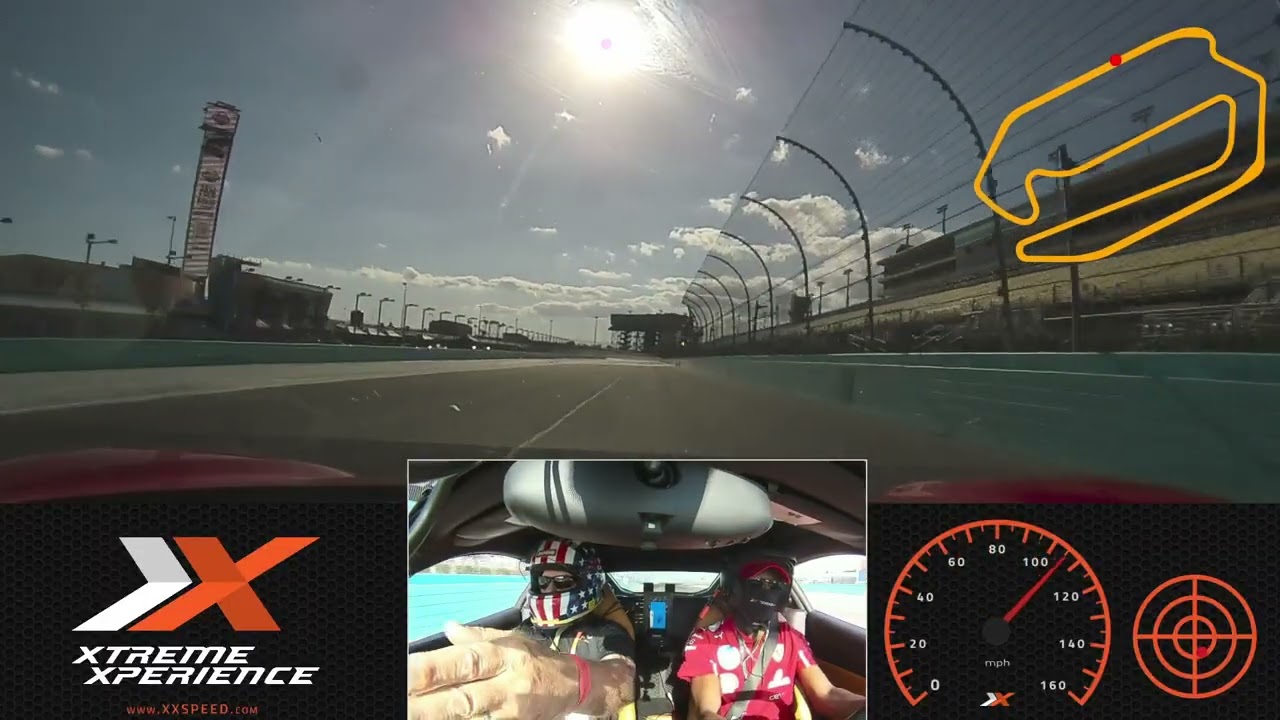 Homestead Miami International Speedway - Ferrari 488 GTB 🐎 | Xtreme Xperience