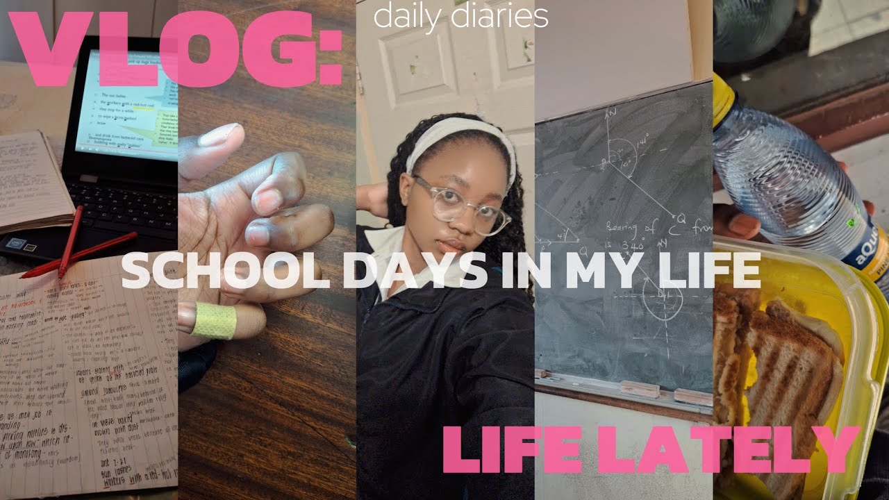 VLOG:a few school days in my life🍒🐸 | South African youtuber 🇿🇦 