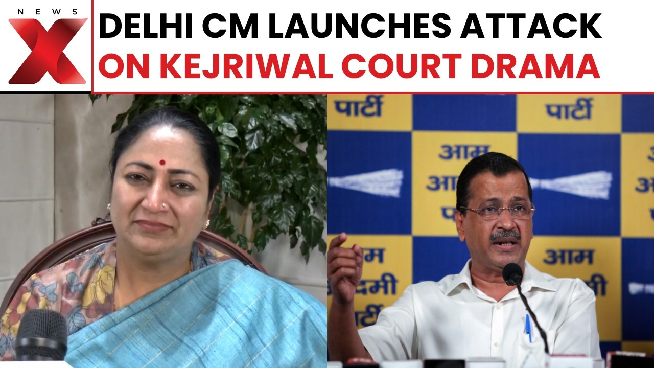 &ldquo;Crime plus shameless defiance&rdquo;: Delhi CM Rekha Gupta slams Kejriwal over Court evasion claims