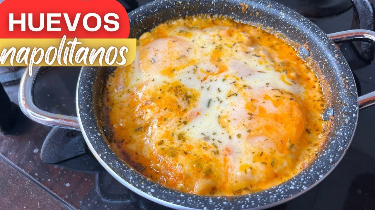 HUEVOS NAPOLITANOS receta fácil y deliciosa / cómo preparar HUEVOS NAPOLITANOS