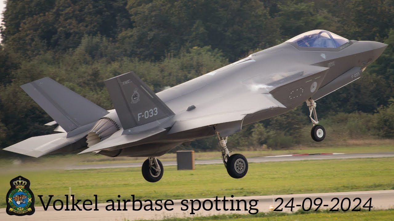 Volkel Airbase 24-09-2024 | Spotting | F-35 Lightning | 4 x  Afterburner Takeoff