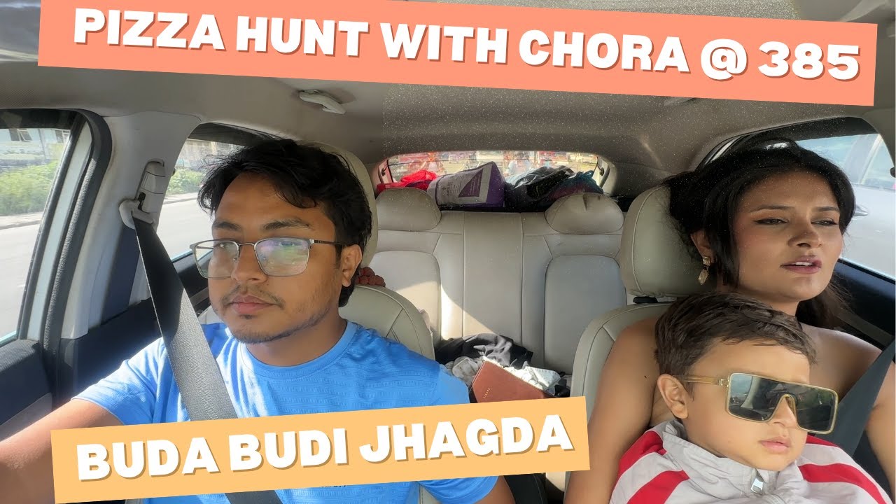 BUDA BUDI KO LONG CONVO | PIZZA @385 MITHO MITHO MITHO |Dhani didi