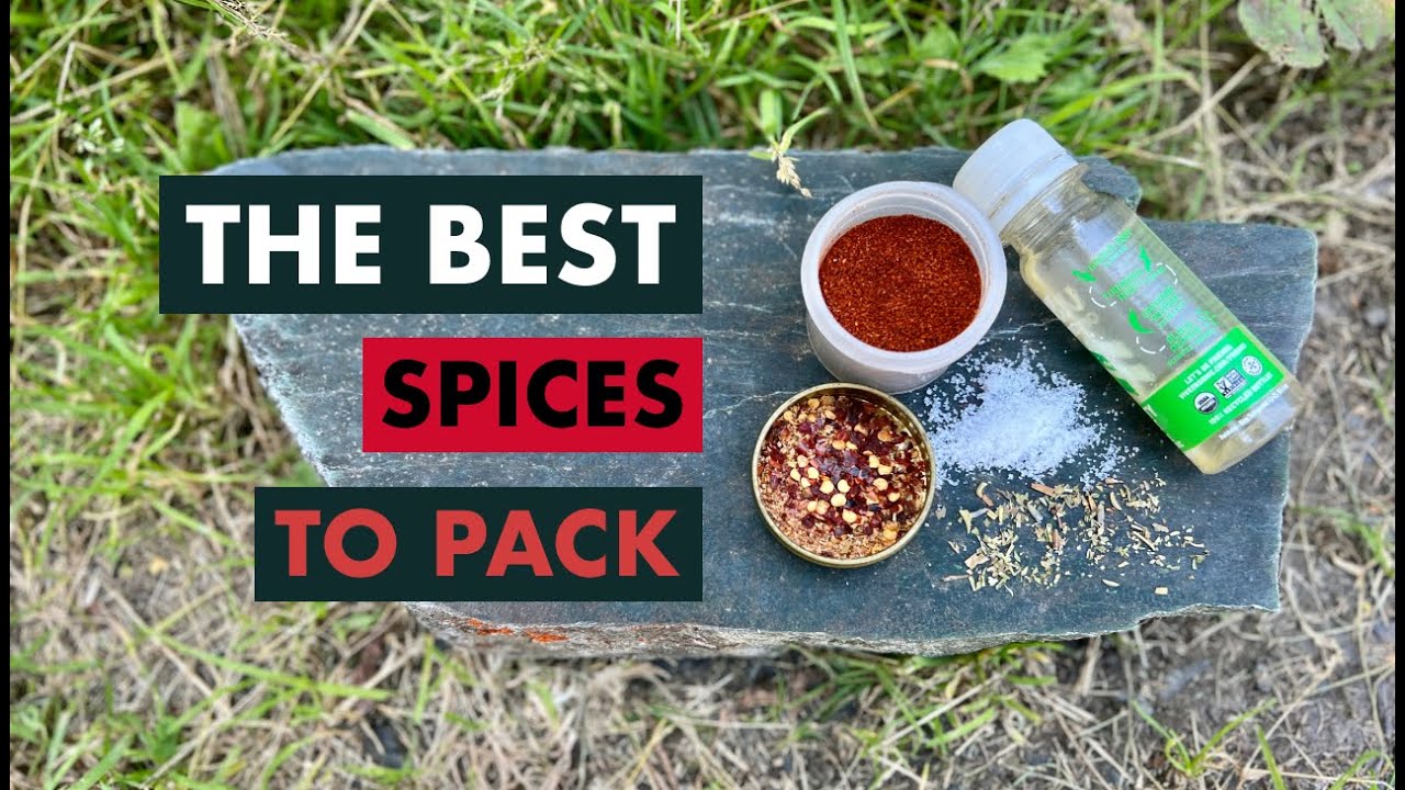 Which spices to pack?  Outdoor Eats | Hiking, Camping, Backpacking, Car Camping Meals | Recipes