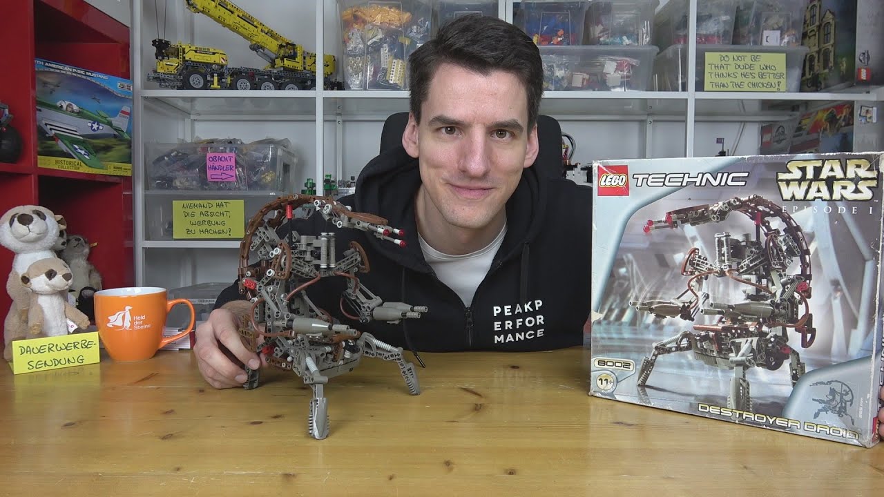 Rumkugeln für Profis! LEGO® Star Wars 8002 Destroyer Droid