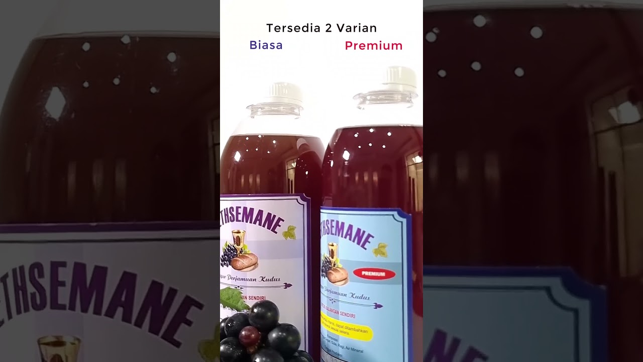 Anggur Perjamuan Kudus Gethsemane #shorts  #perjamuankudus  #gereja  #sinodegkj