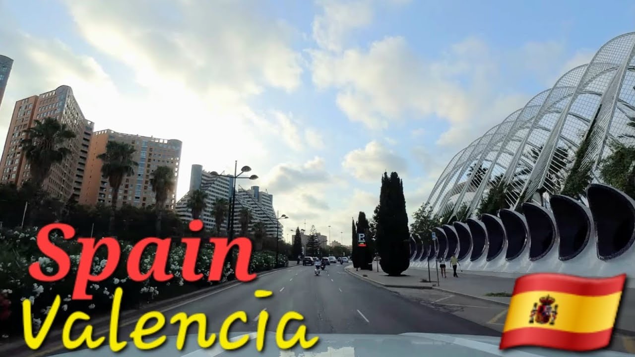 Driving in Valencia Spain 2