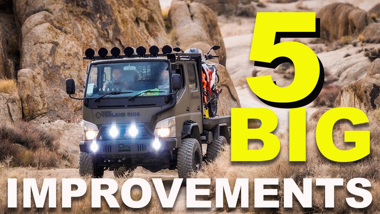 Episode 23: Fuso Canter Overland - Gear Ratio Fix, More Power, Bigger Tank & Noise Reduction Plan