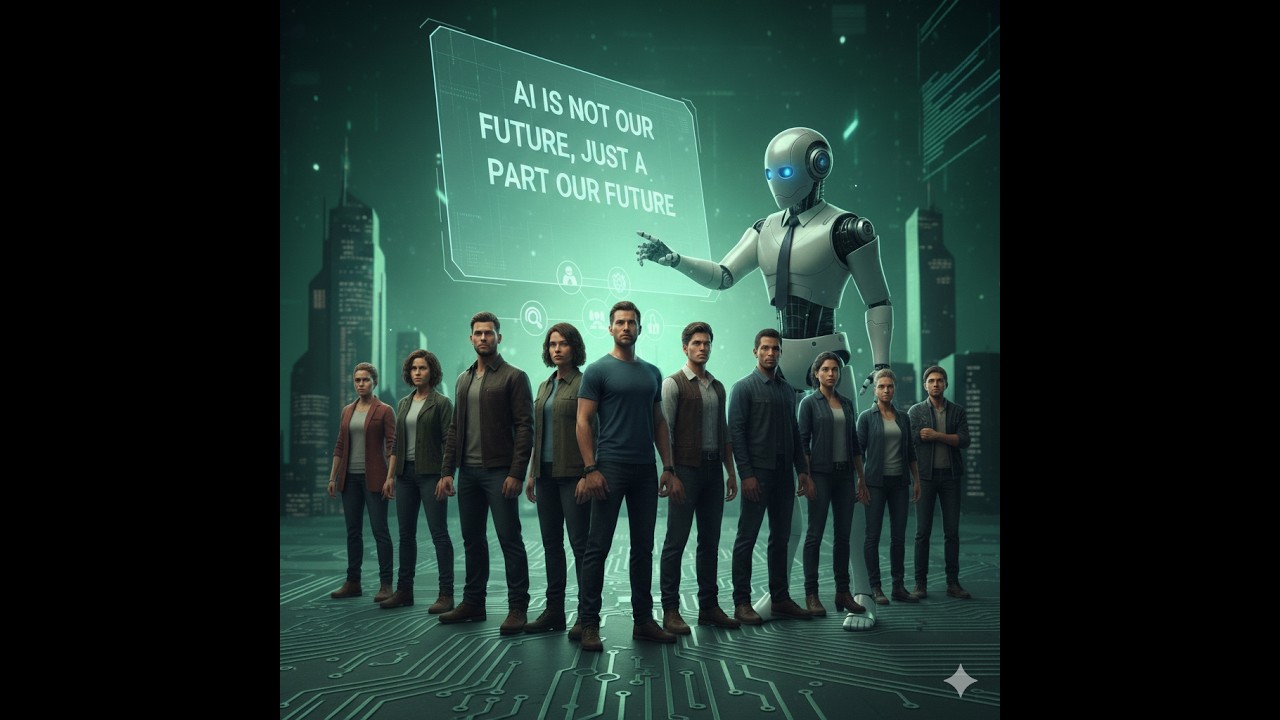 AI is part of our future, not our future. With a mind of present , you can not predict future.